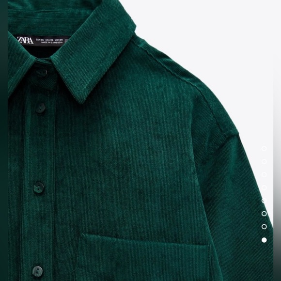 FINE-WALED CORDUROY SHIRT - Picture 4 of 7